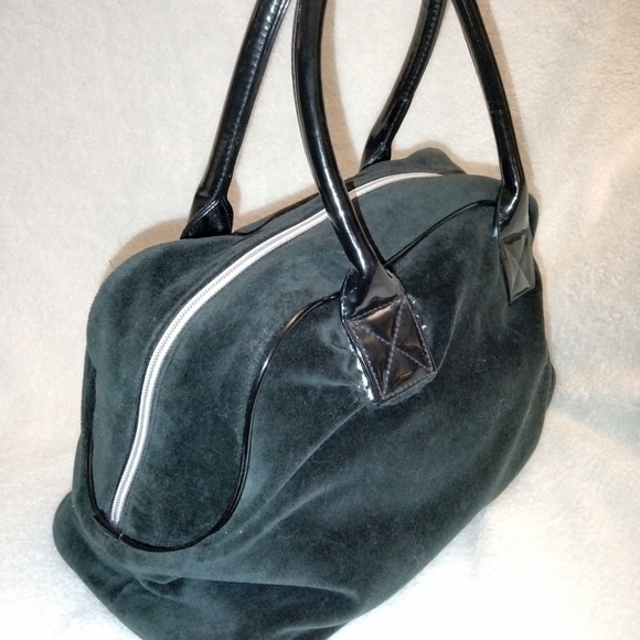 Victoria's Secret Black Satchel with Embossed Design - Picture 4 of 14